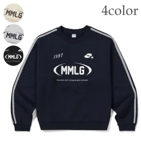 87MM  |Unisex Street Style Long Sleeves Plain Cotton Logo