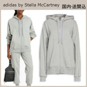 adidas by Stella McCartney  |Street Style Long Sleeves Plain Cotton Logo