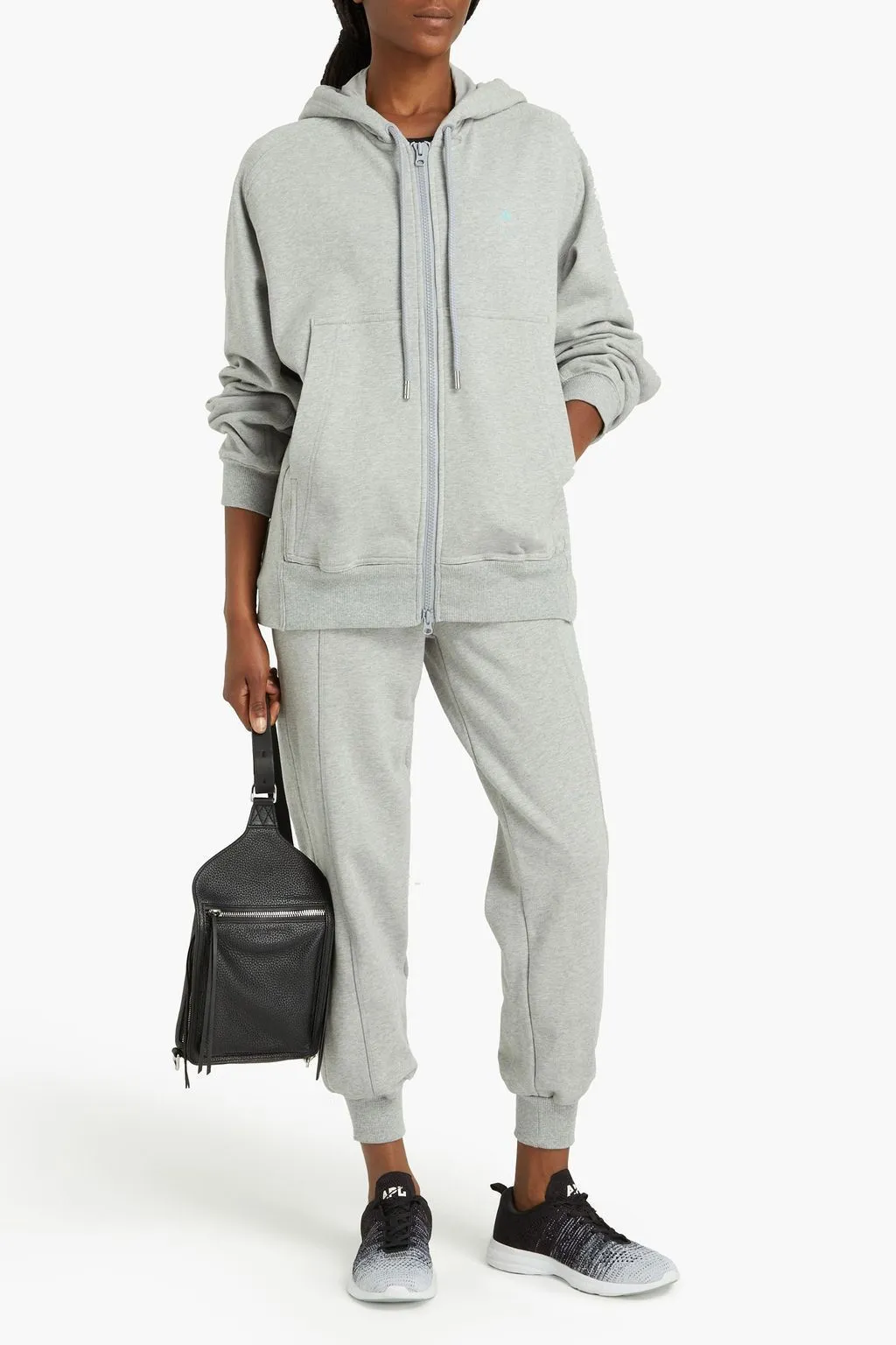 adidas by Stella McCartney  |Street Style Long Sleeves Plain Cotton Logo