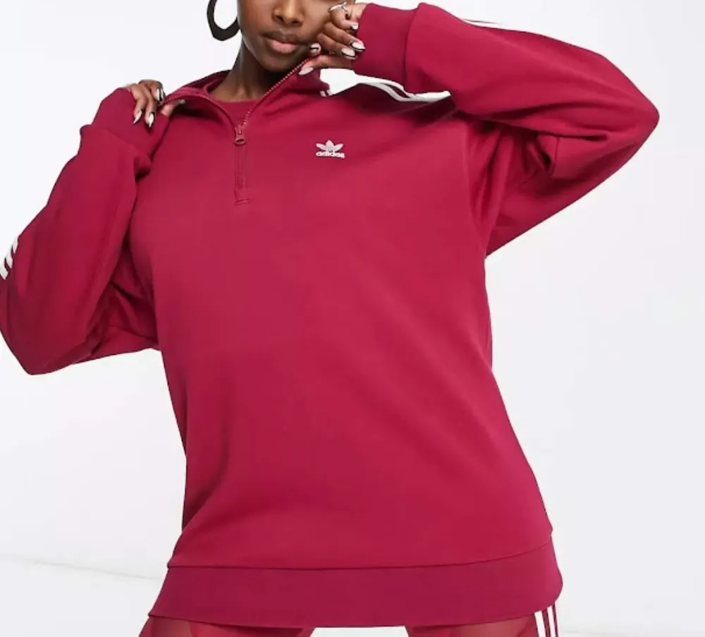 adidas  |Street Style Long Sleeves Plain Cotton Long Logo Loungewear