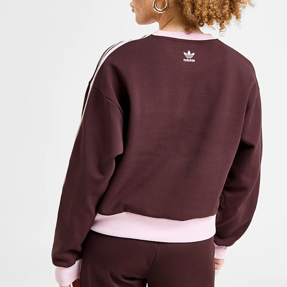 adidas  |Unisex Sweat Blended Fabrics Street Style Long Sleeves Plain