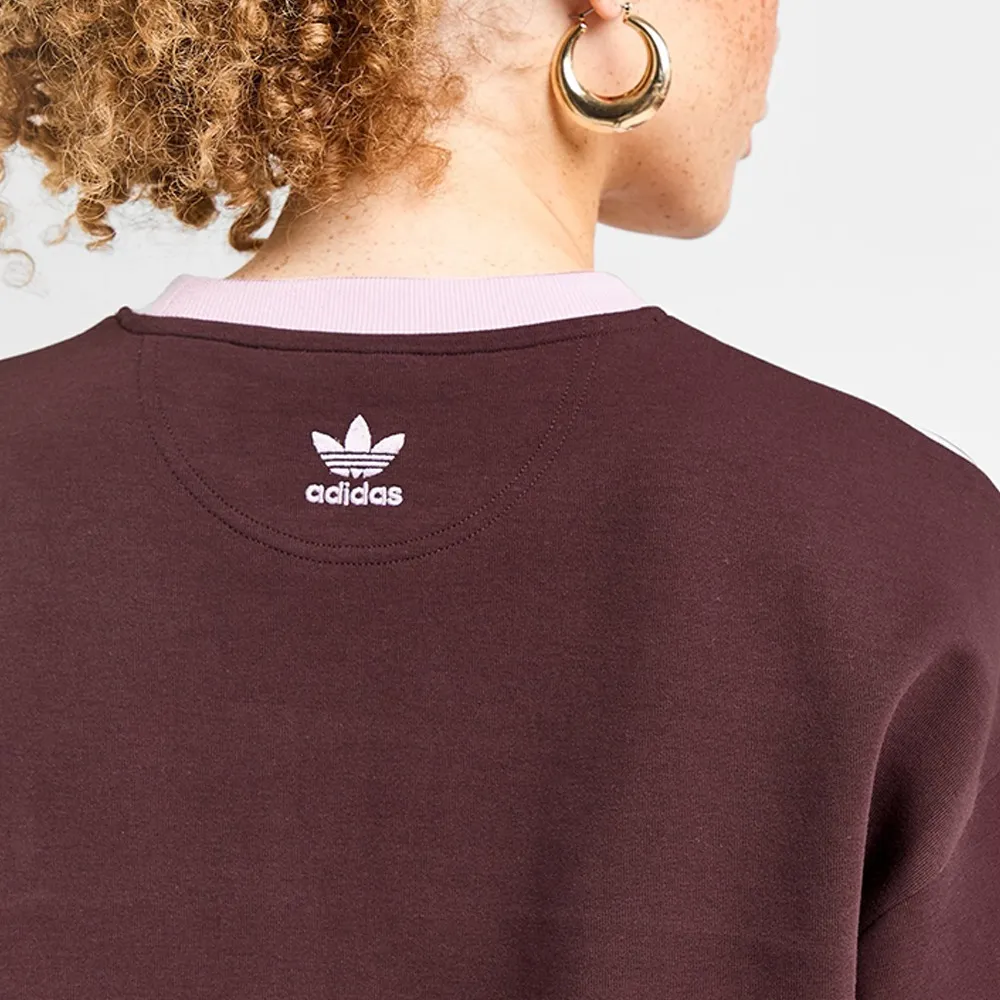 adidas  |Unisex Sweat Blended Fabrics Street Style Long Sleeves Plain