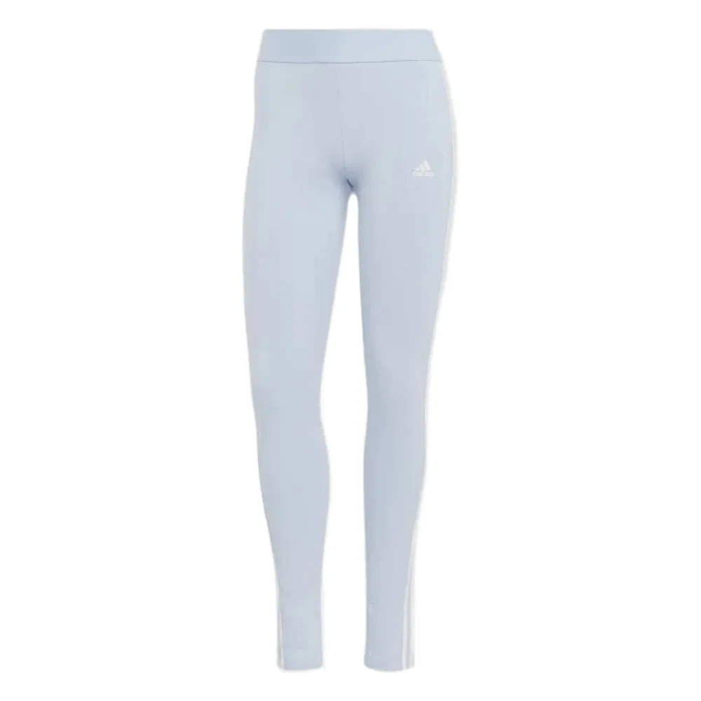 Adidas Women's 3 Stripes Legging (Blue Dawn/White)