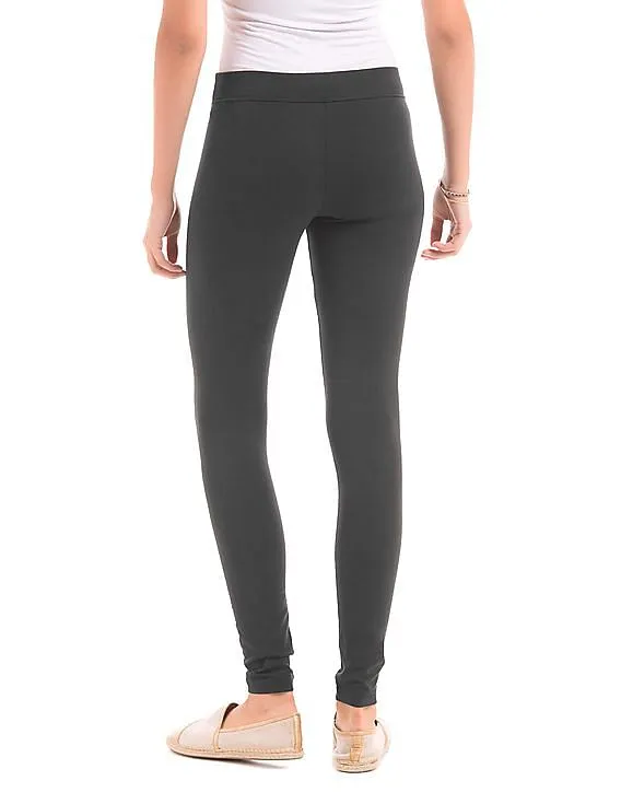 Aeropostale Elasticized Waist Leggings