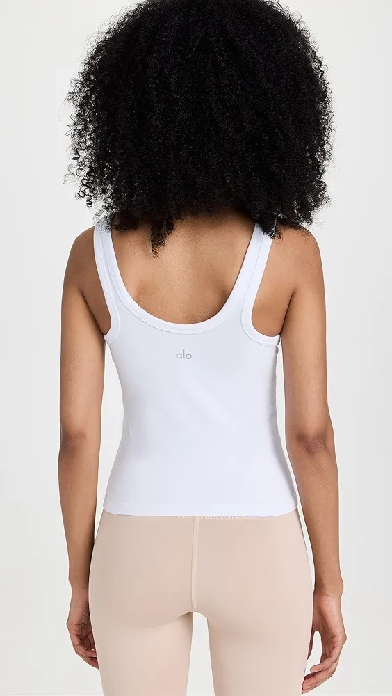 ALO Yoga  |Plain Logo Loungewear Tanks & Camisoles