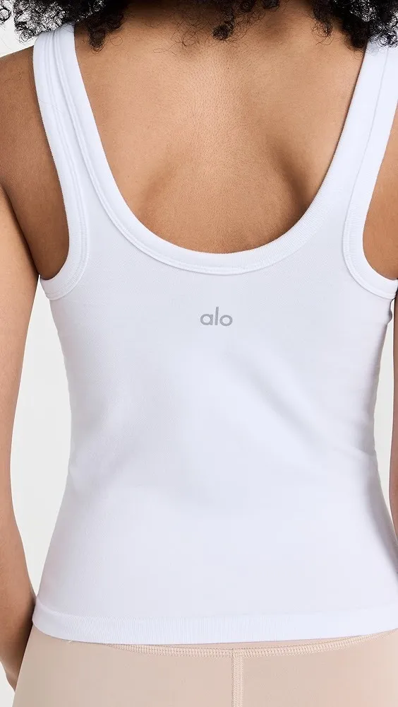 ALO Yoga  |Plain Logo Loungewear Tanks & Camisoles