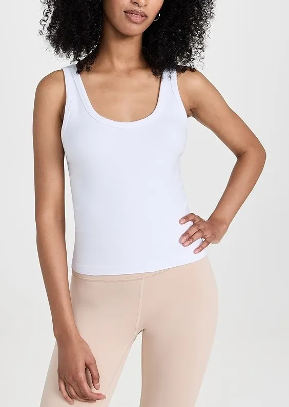 ALO Yoga  |Plain Logo Loungewear Tanks & Camisoles