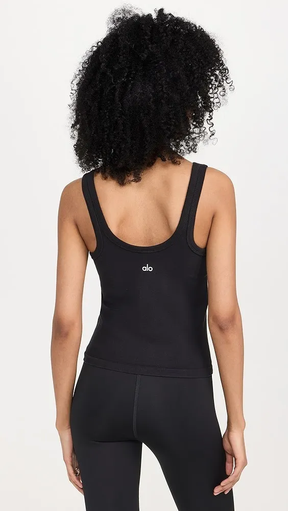 ALO Yoga  |Plain Logo Loungewear Tanks & Camisoles