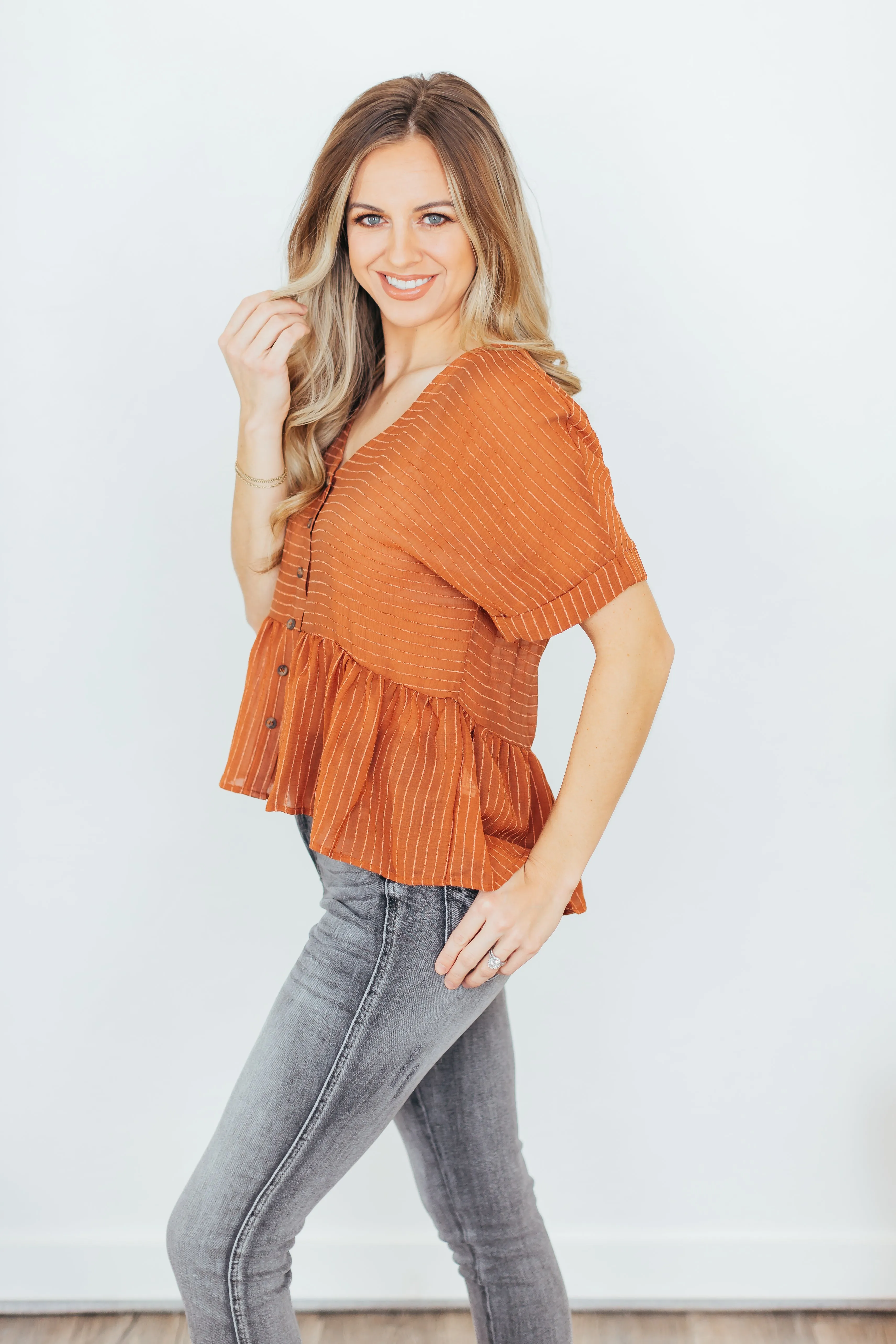 Amara Button Down Top