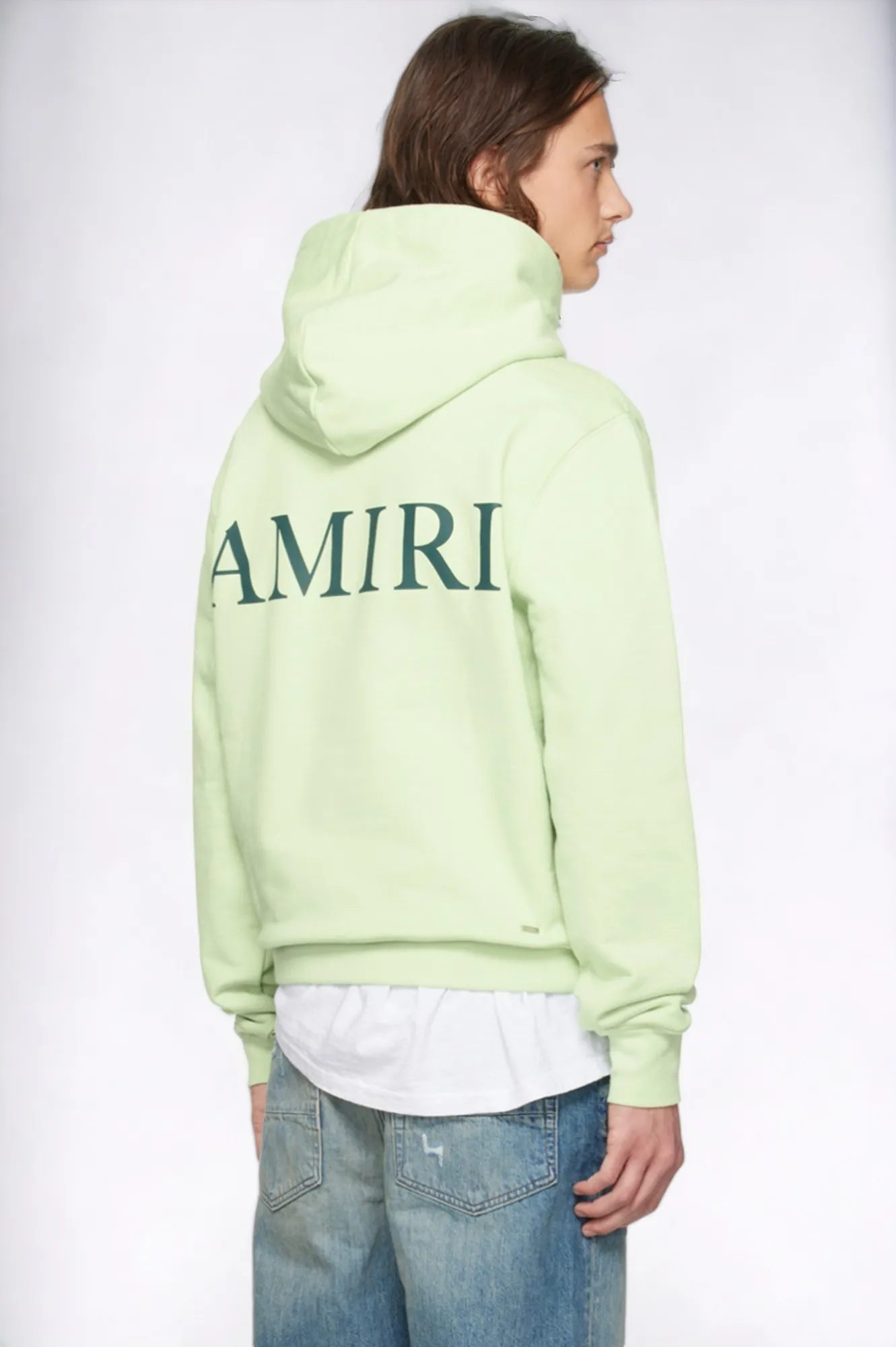 AMIRI  |Unisex Blended Fabrics Street Style Bi-color Plain Cotton