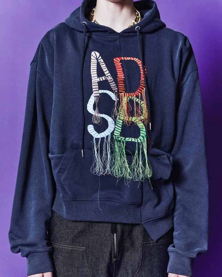 ANDERSSON BELL  |[ANDERSSON BELL]★UNISEX REWORK ADSB CATERPILLAR HOODIE