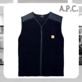 A.P.C.  |Logo Designers Vests & Gillets