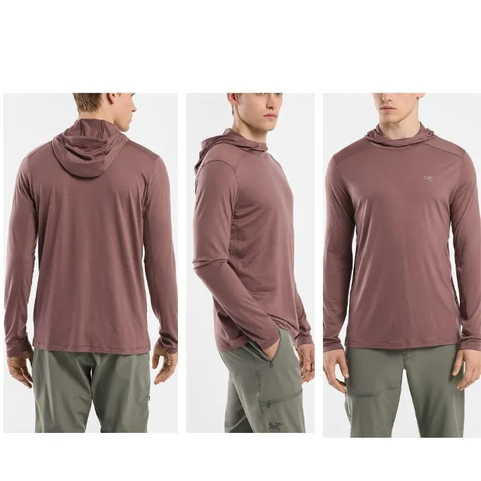 ARC'TERYX  |Pullovers Unisex Wool Nylon Long Sleeves Plain Logo