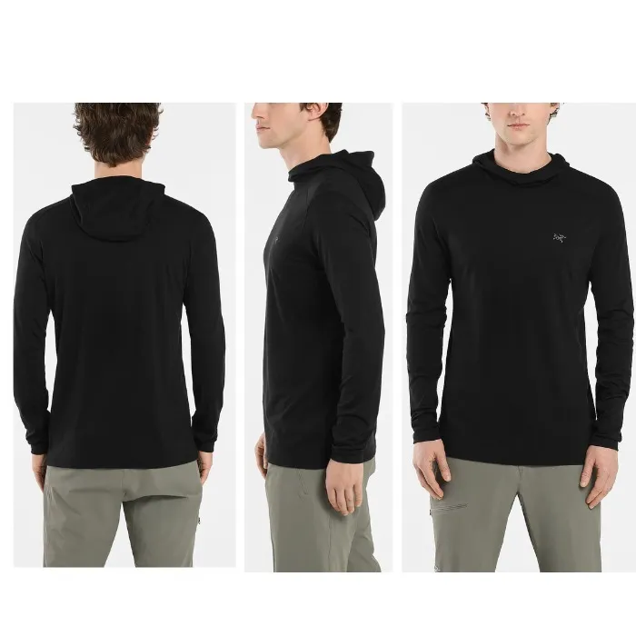 ARC'TERYX  |Pullovers Unisex Wool Nylon Long Sleeves Plain Logo