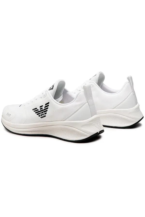 Armani EA7 Eagle Front Logo Sneakers White