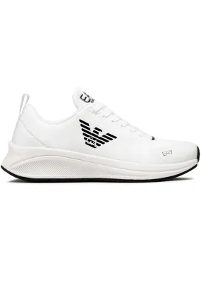 Armani EA7 Eagle Front Logo Sneakers White