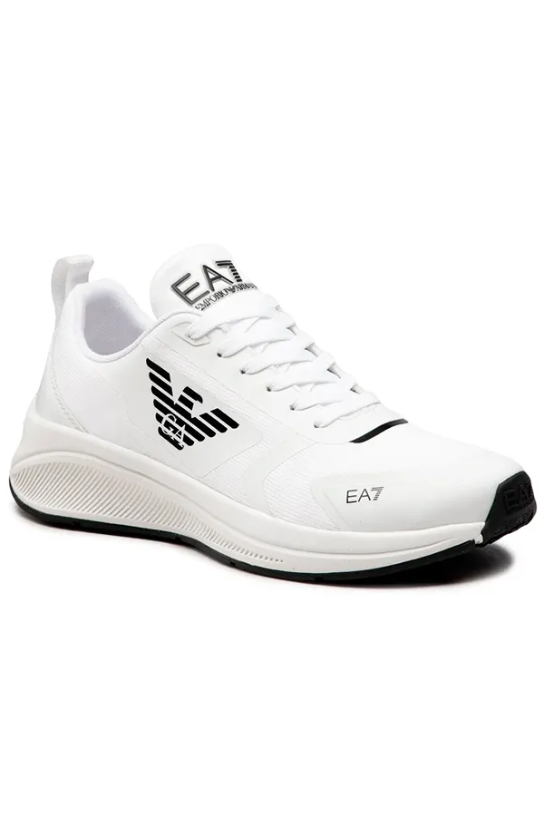 Armani EA7 Eagle Front Logo Sneakers White