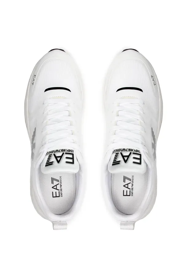 Armani EA7 Eagle Front Logo Sneakers White