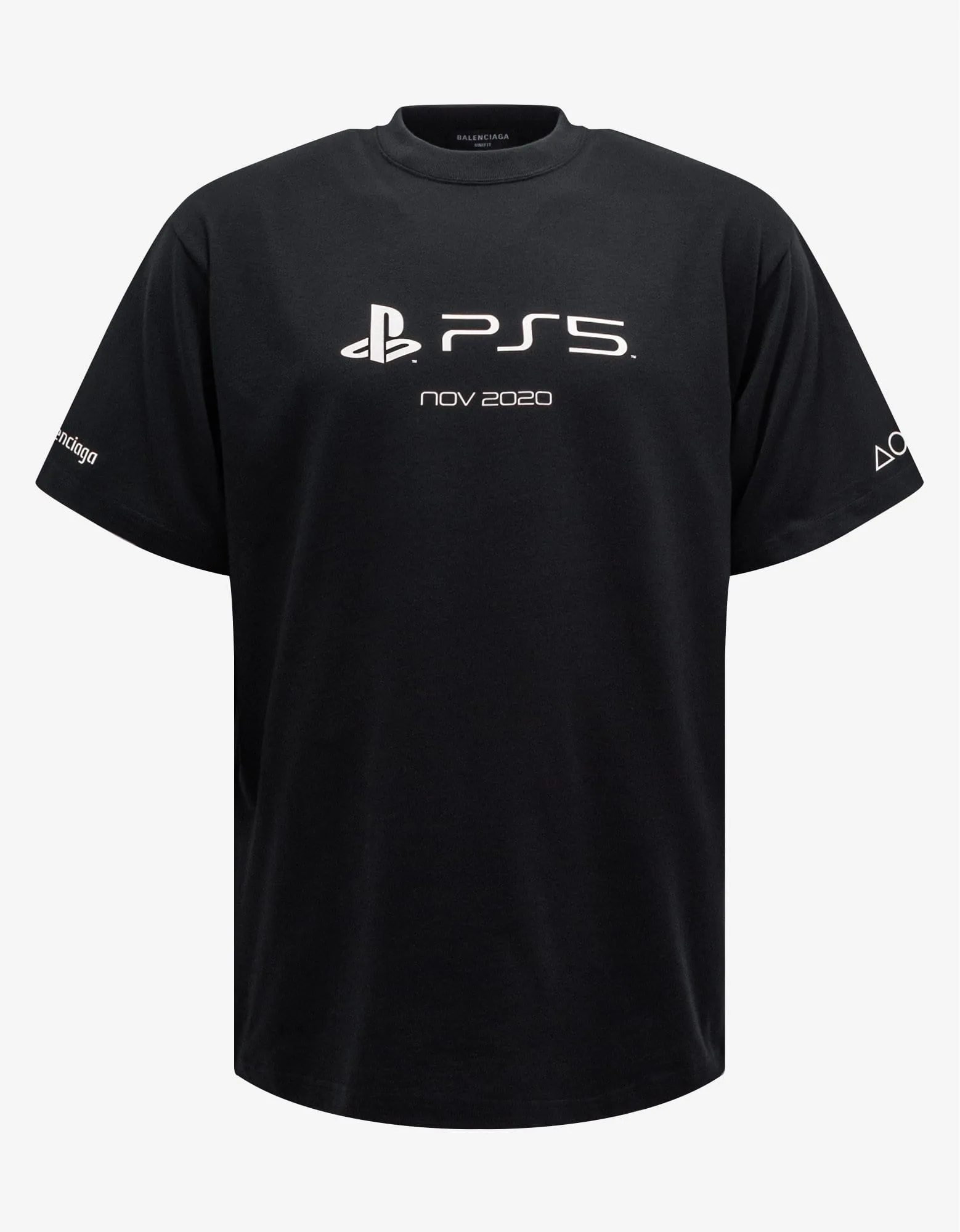 Balenciaga Black Playstation Boxy T-Shirt