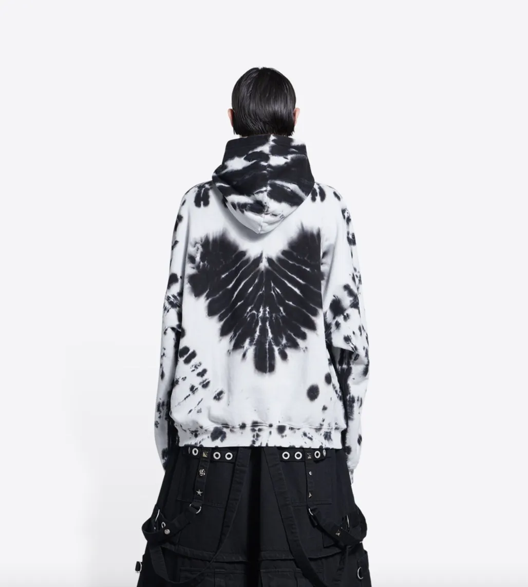 BALENCIAGA  |Unisex Street Style Tie-dye Long Sleeves Cotton