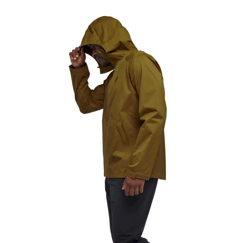 Black Diamond  Stormline Stretch Anorak - Giacca antipioggia - Uomo