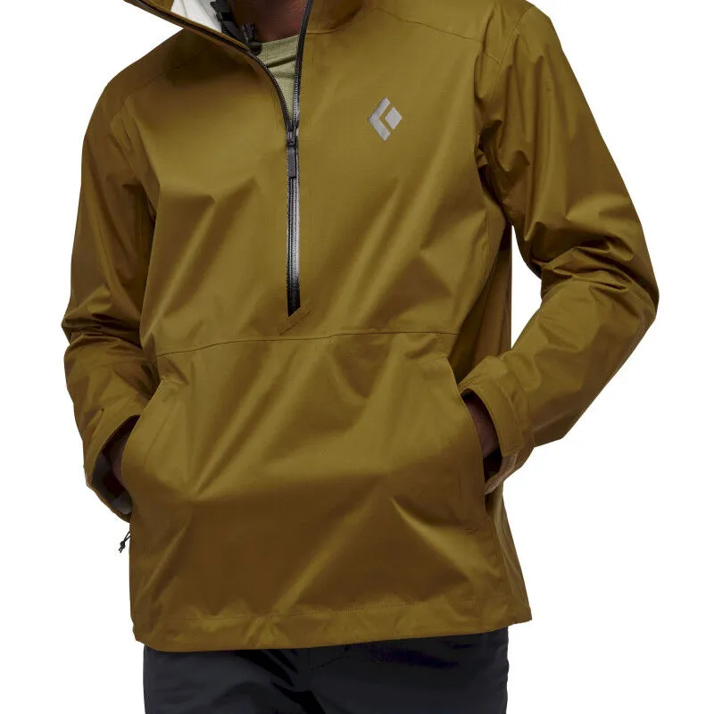 Black Diamond  Stormline Stretch Anorak - Giacca antipioggia - Uomo