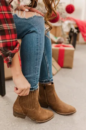 Blowfish Caitlynn Booties- Brown Prospector