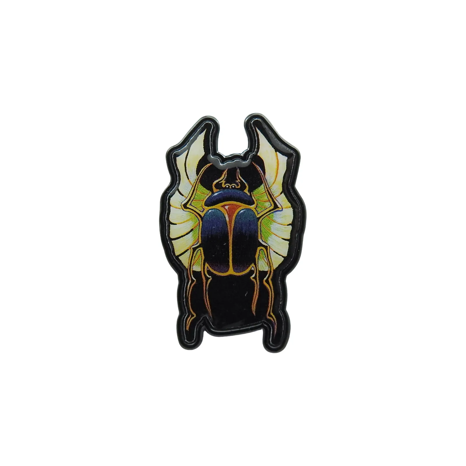 Blue Scarab Lapel Pin