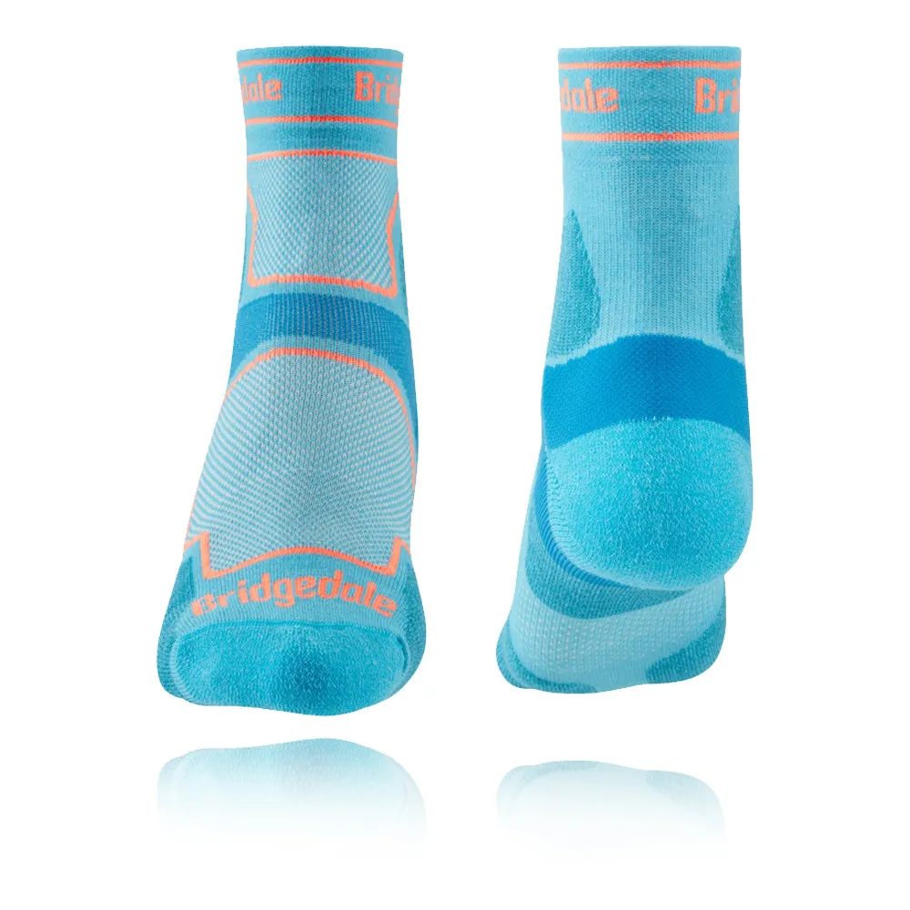 Bridgedale TRAIL RUN Ultralight T2 Coolmax Sport Women's 3/4 Crew Socks - AW24