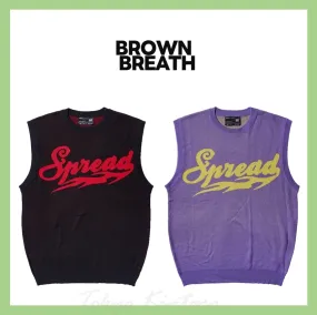 BROWNBREATH  |Unisex Street Style Logo Vests & Gillets