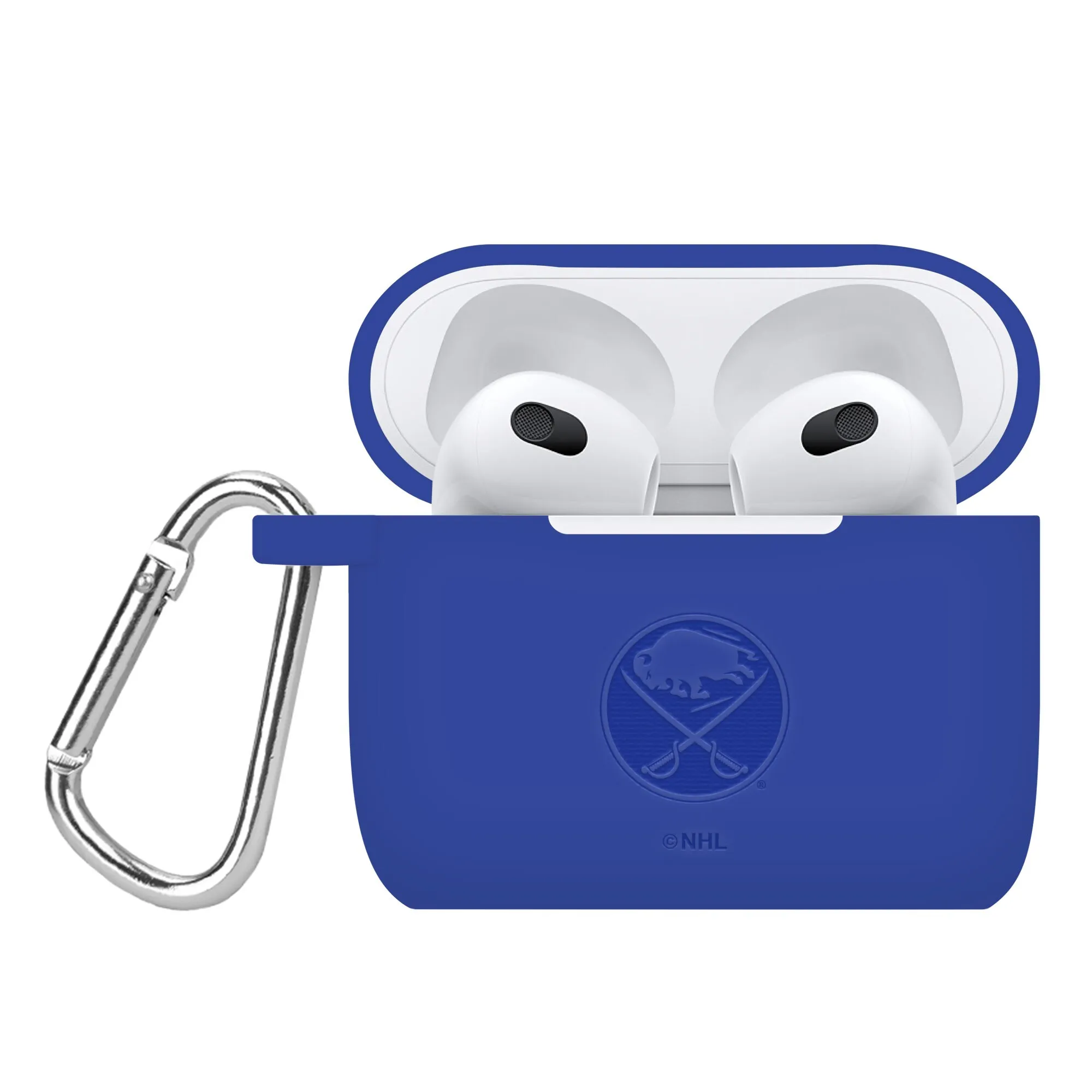 Buffalo Sabres Debossed Silicone AirPods 3 Case Cover