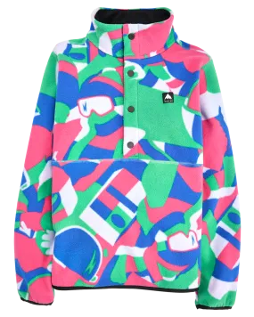 Burton Kids' Cinder Fleece Anorak - Multi Cosmoblock