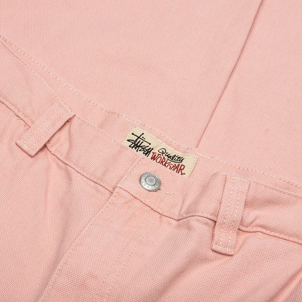 Canvas Work Pant - Salmon