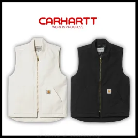 Carhartt  |Unisex Street Style Logo Vests & Gillets