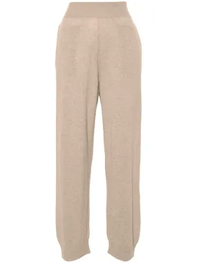 CASHMERE KNITTED TROUSERS