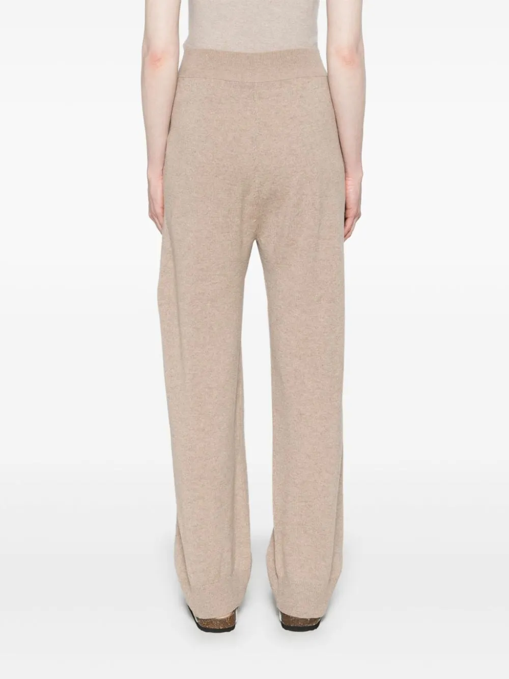 CASHMERE KNITTED TROUSERS