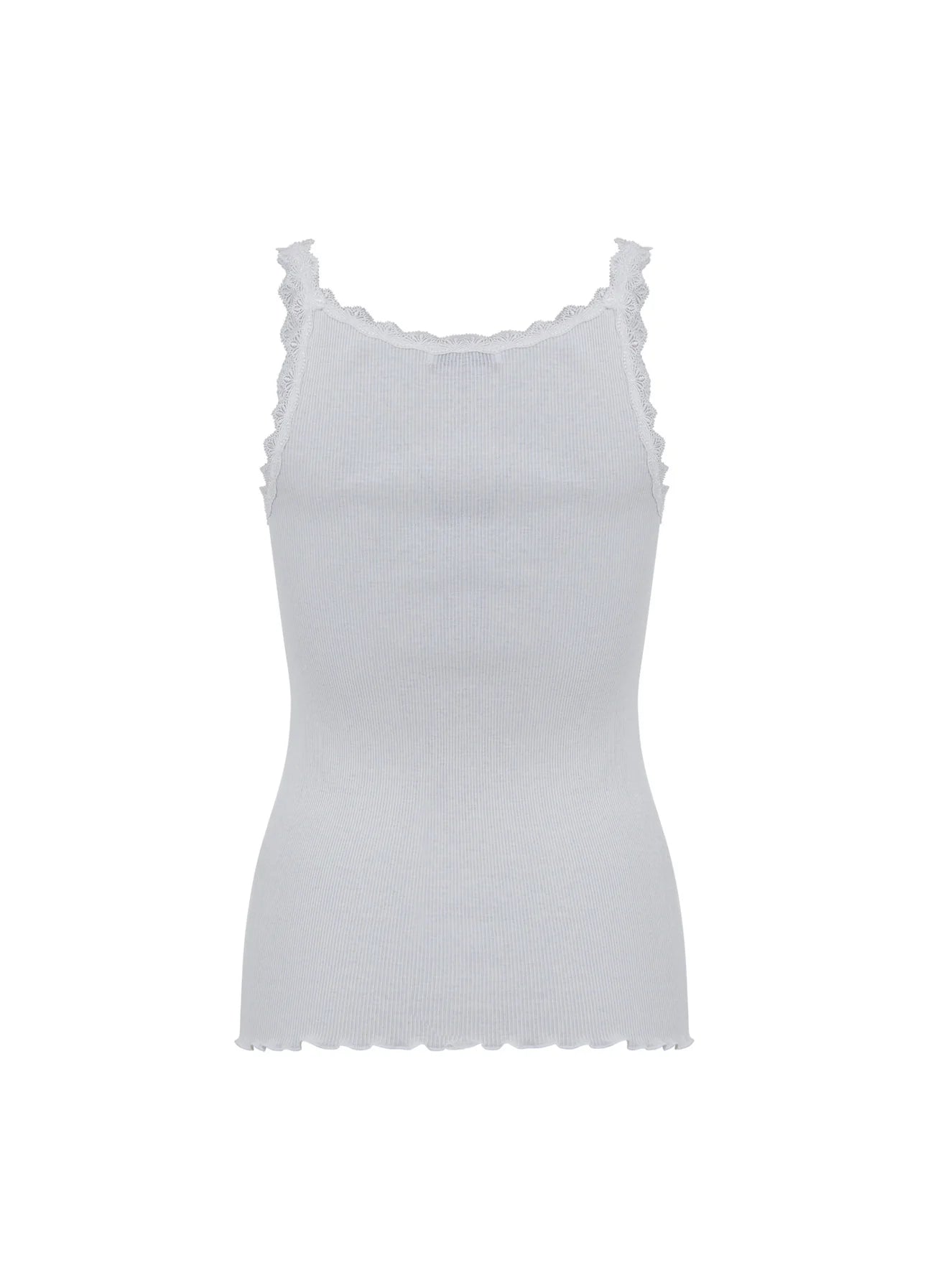 CC Heart - Poppy Silk Lace Camisole White