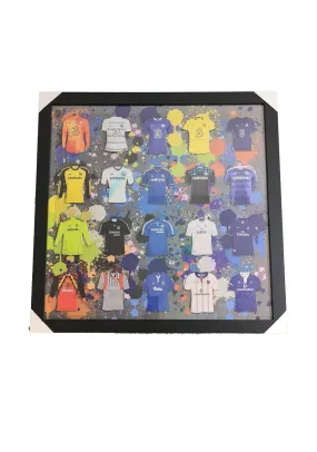 Chelsea Football Framed Picture 40cm x 40cm - Black