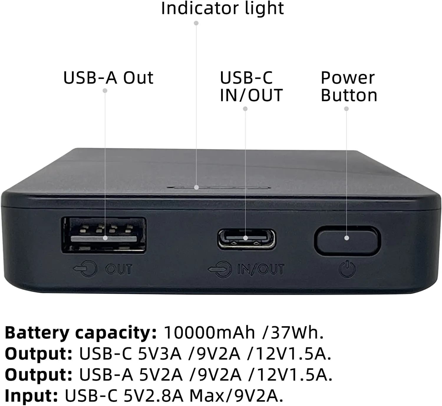 CONQUECO Power Bank for Heated Jackets and Heated Vests