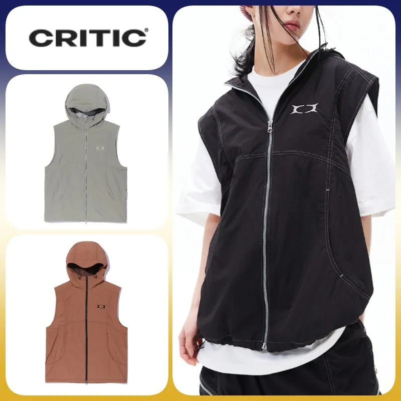 CRITIC  |Unisex Logo Vests & Gillets