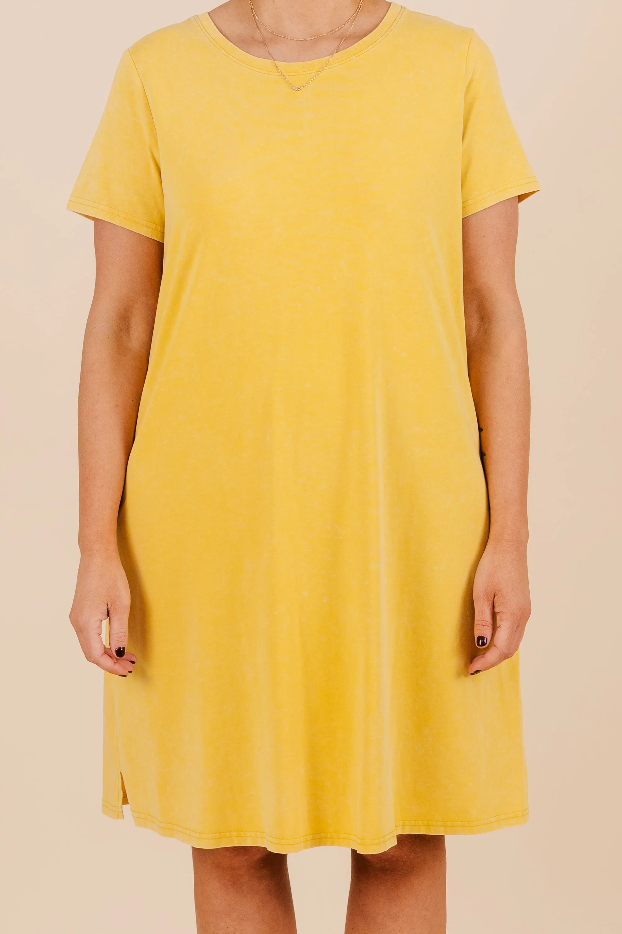 Day Out Dress, Mustard