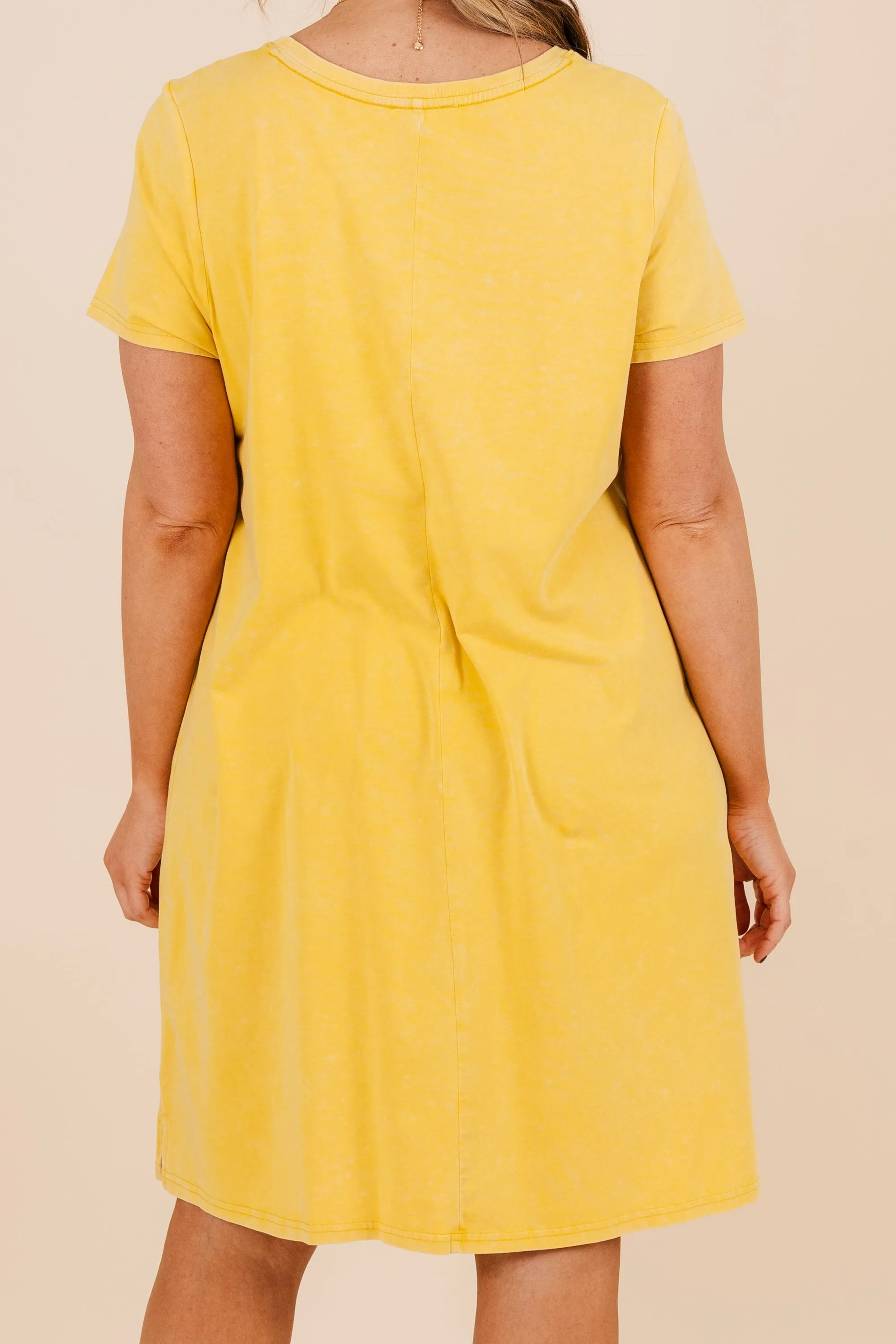 Day Out Dress, Mustard