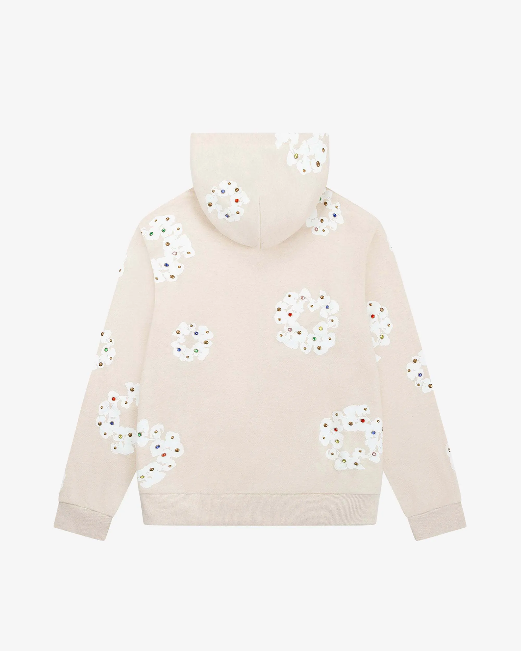 Denim Tears  |Flower Patterns Unisex Street Style Long Sleeves Cotton Logo