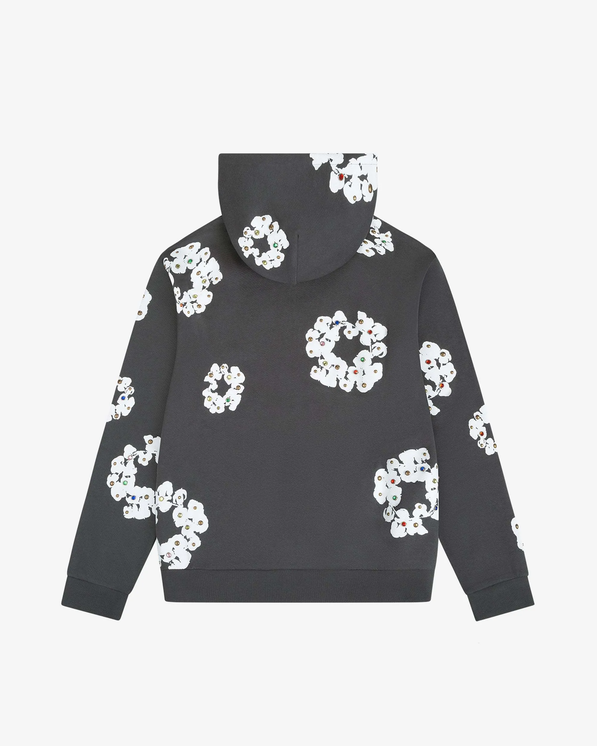 Denim Tears  |Flower Patterns Unisex Street Style Long Sleeves Cotton Logo