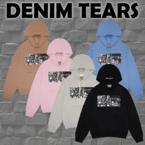 Denim Tears  |Pullovers Unisex Sweat Street Style Long Sleeves Cotton Logo