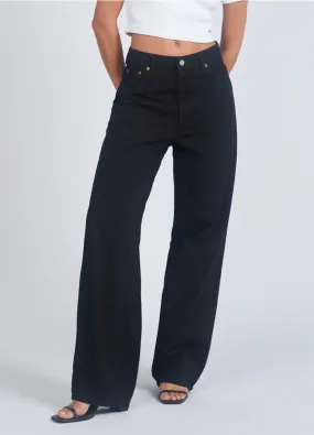 Donna Baggy Jeans - Black