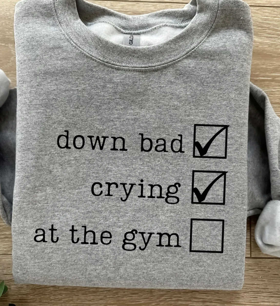 Down Bad Graphic Sweatshirt