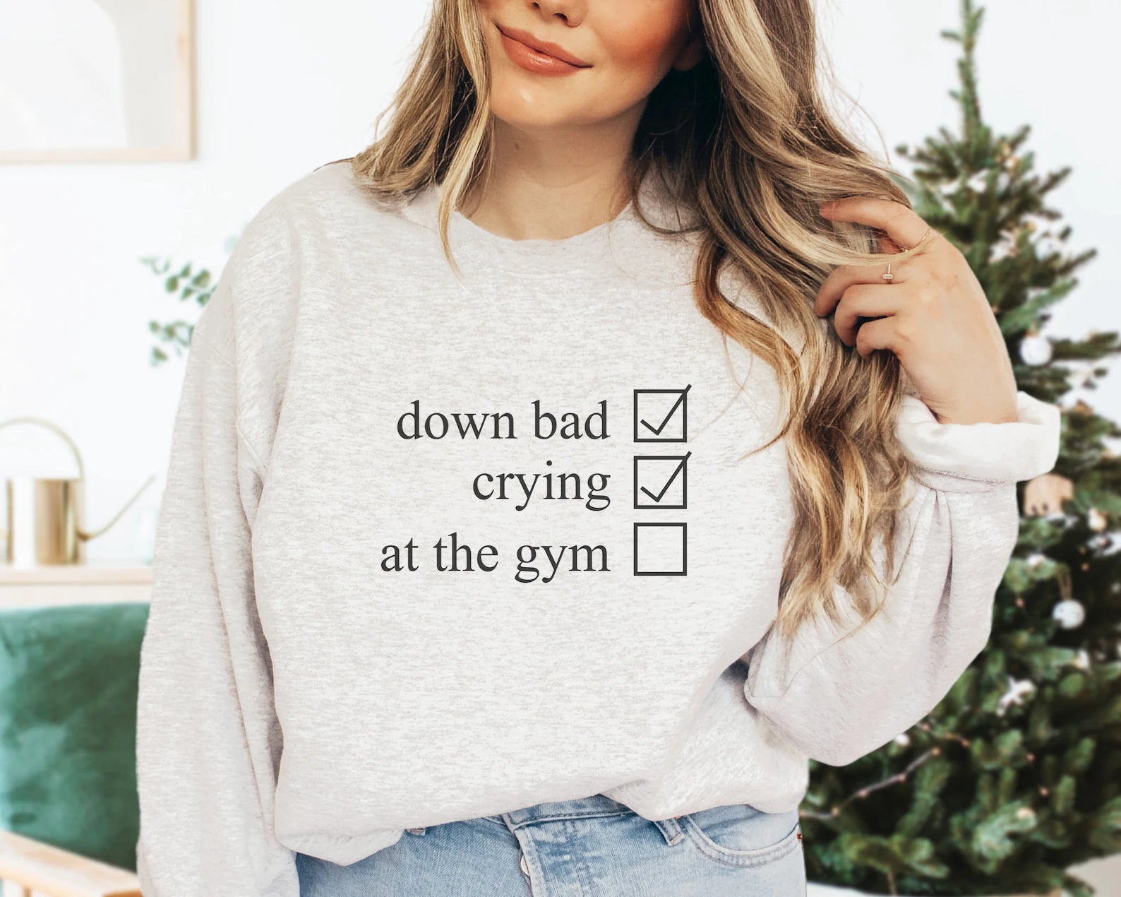 Down Bad Graphic Sweatshirt