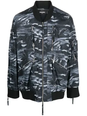 Dsquared2 Veste Bomber imprimé graphique