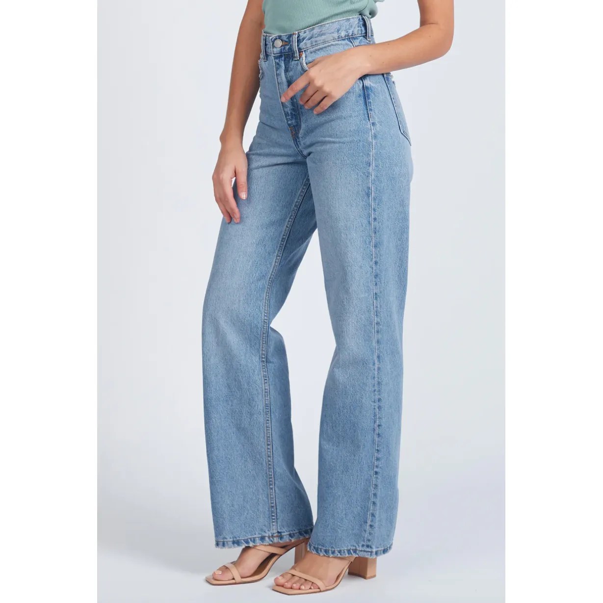 Echo Straight Jeans - Blue Jay